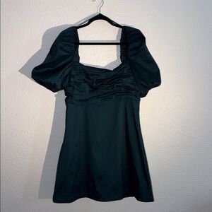 Dark Green Dress